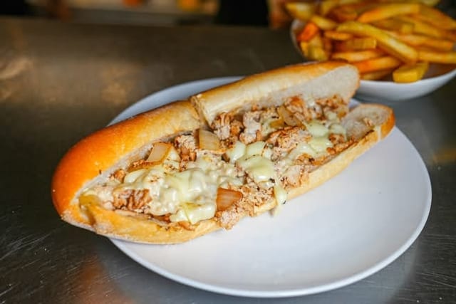 Chicken Cheesesteak California.