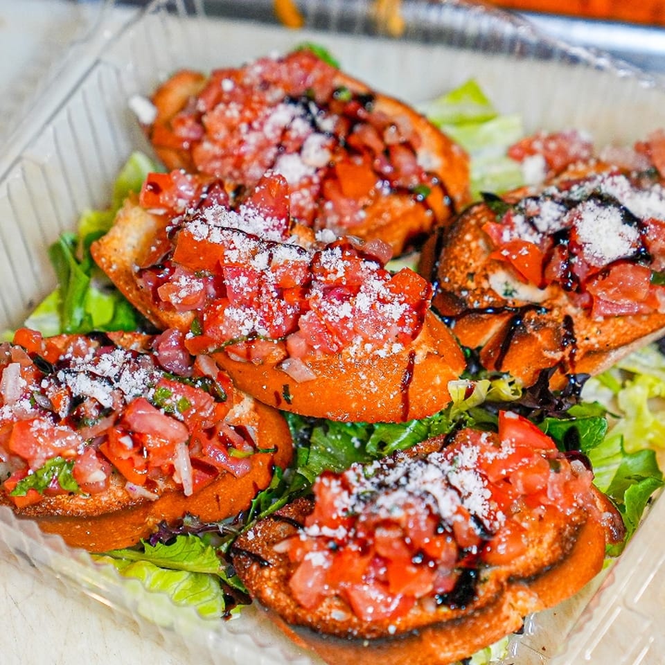 Bruschetta Made Fresh Daily