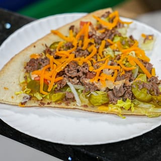 Sicilian Philly Cheese Steak Pizza