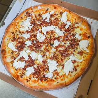 Sicilian White Pizza
