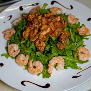 Pear and Walnut Salad